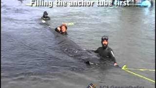 Geotextile Tube Installation Process - Underwater