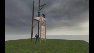 Half Life 2 Tower Collapsing Sequence