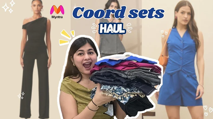 Myntra Coord Sets 🔥 Must-Haves 2025! #myntrahaul    #myntrafinds    #haulvideo    #trending