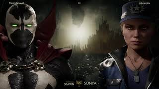 💀🐲 MK11 Sonya vs Spawn 15nov2020