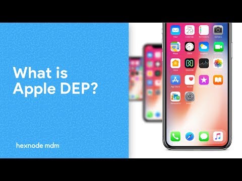 What is Apple DEP?