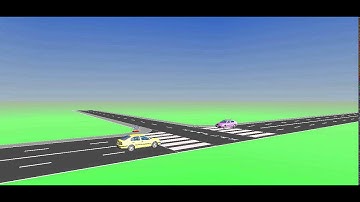 Autonomous vehicle negotiating an intersection with oncoming traffic and a cyclist (3)