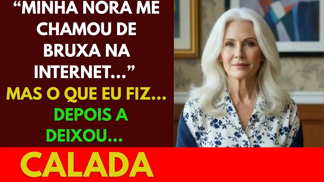 Minha nora me chamou de “bruxa” na internet — mas o silêncio dela no final disse tudo