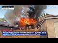 Large fire breaks out at South Shore home, spreads to neighboring building