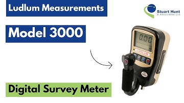 Model 3000 Digital Survey Meter | Ludlum Measurements