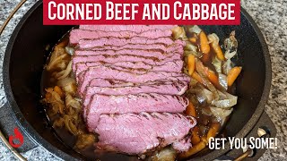 Super EASY Corned Beef Cabbage Recipe with Special Guest Rylee from @steakprincessbbq5097