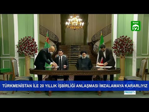 İbrahim Reisi: Türkmenistan İle 20 Yıllık İşbirliği Anlaşması İmzalamaya Kararlıyız