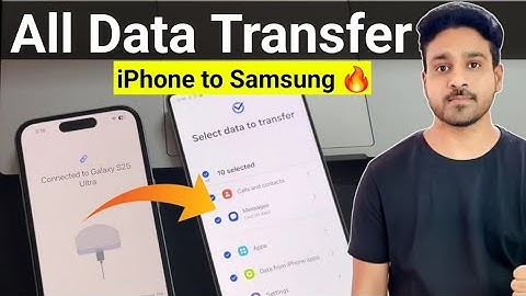 transfer data from iphone to samsung | iphone to samsung data transfer | iphone to android