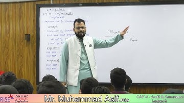 CAF 8 | Sir Muhammad Asif | Audit and Assurance Lecture 5