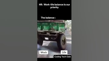 Work Life Balance #viral #reels #trending #programming #coding #trendingreels #funny #feed #soft