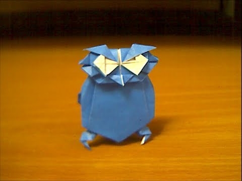 ミミズク 梟 の折り方 Owl Youtube