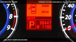 2008 Infiniti G35 Base for sale @ Testington Car Sales Automotive inc. 2008 Infiniti G35 Base for sale @ Testington Car Sales Automotive inc.