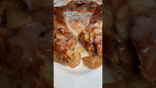 2 ingredient apple monkey bread #baking #dessert #dessertrecipe #2ingredients #appledessert #yummy