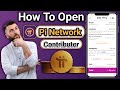 Pi network contributor security circle  how to open pi network contributor  earn free pi coin