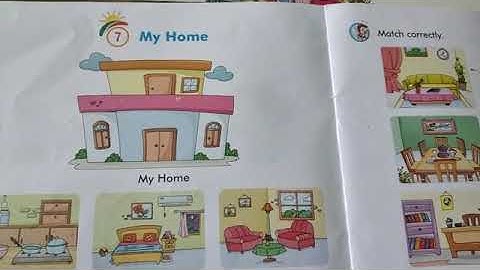 Ch. - 7 My home ,  Sub. - EVS , Class - Sr. Kg.