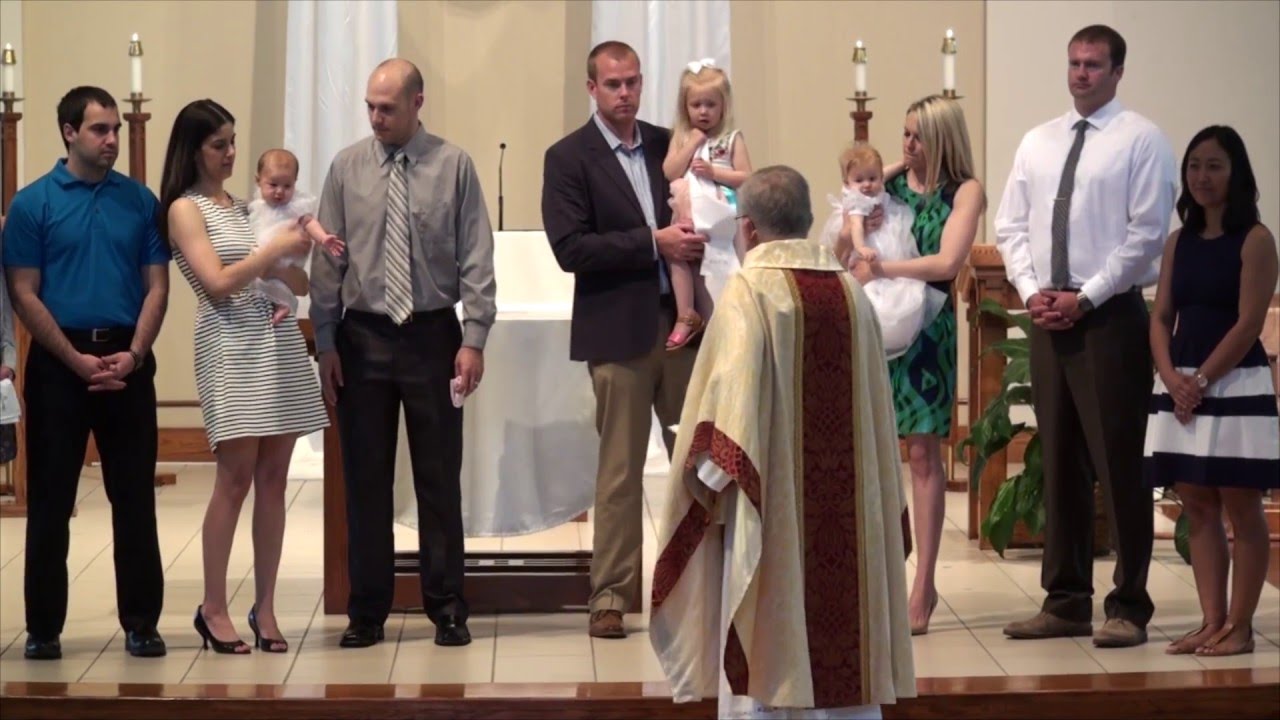 Baptisms-St. James Pariish-The Solemnity of the Most Holy Trinity-May 22, 2016 - YouTube