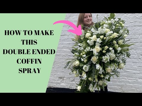 How To Make A White Double Ended Coffin Spray