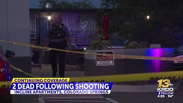 2 dead following shooting at apartment complex in Colorado Springs