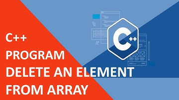 Delete element from array using C++ #cpp #deletionarray #array