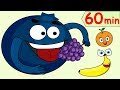 Fruit, Shapes, ABC, Numbers, Phonics | + More Kids Songs