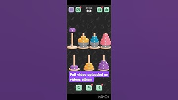 Tower of Hanoi sort level 568