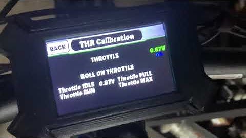 Throttle Calibration ERT ASI BAC8000 NXT Display Sur Ron