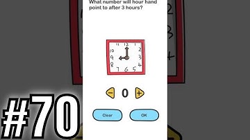 Brain Out Level 70 answer What number will hour hand point to after 3 hours Solution Walkthrough