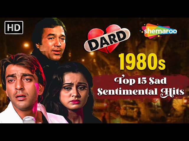 80's Dard Bhare Songs | Aur Iss Dil Mein | Tujhse Naraaz Nahin Zindagi | Yaad Aa Raha Hai@filmigaane class=