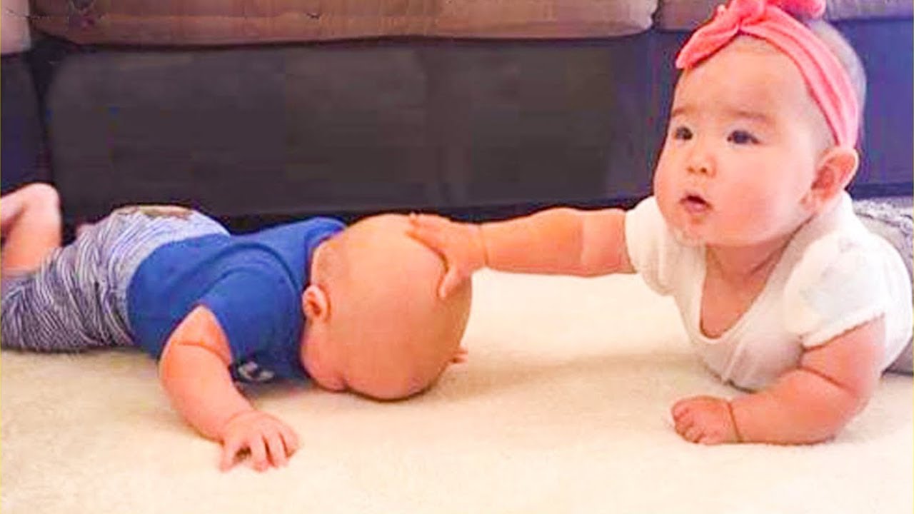 Cutest Baby Twins Reactions 2026 😂 Funniest Try Not To Laugh Challenge!