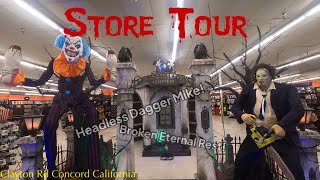 Spirit Halloween 2023 Clayton Rd Concord California Store Tour (No Commentary)