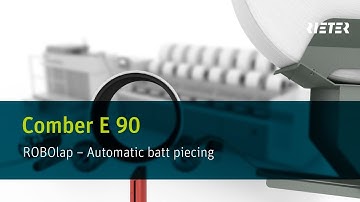 ROBOlap Automatic Batt Piecing – Rieter Comber E 90