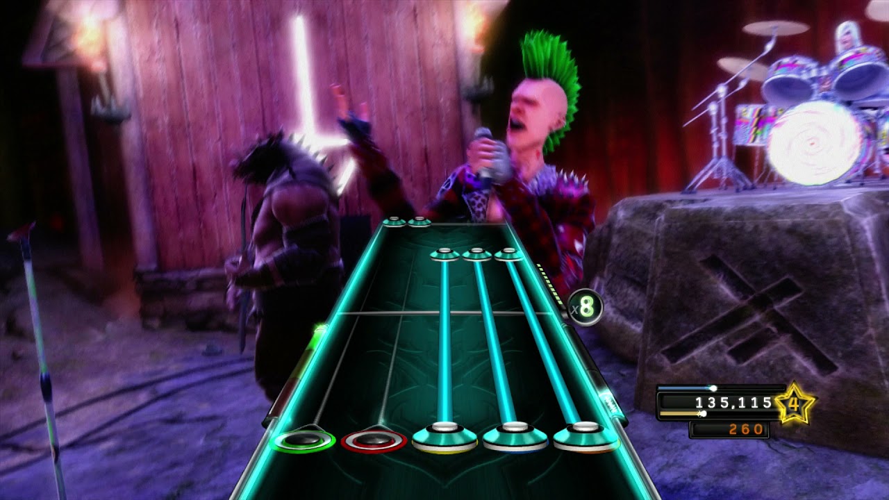 Guitar Hero DLC - "Outtathaway!" Expert Guitar 100% FC (287,479)
