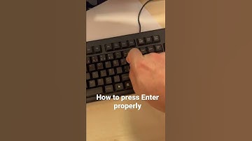 In this video, we gonna learn how to press an enter button in any keyboard. Enjoy