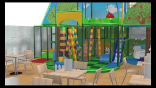 indoor soft play centre design flythrough