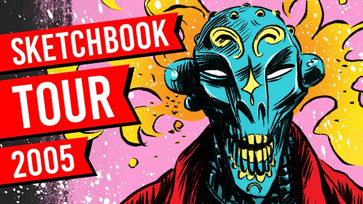 Sketchbook Tour Flip Through (2005) - Drawing Ideas and Inspiration