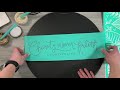 Gorgeous DIY boutique Chalk Board with Bible Verse &amp; Modern Floral Chalk Couture Tutorial