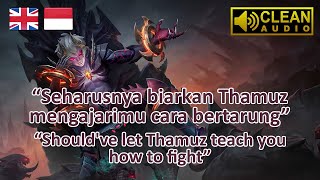 Dyrroth Voice \u0026 Quotes (Terjemahan) | Mobile Legends Indonesia