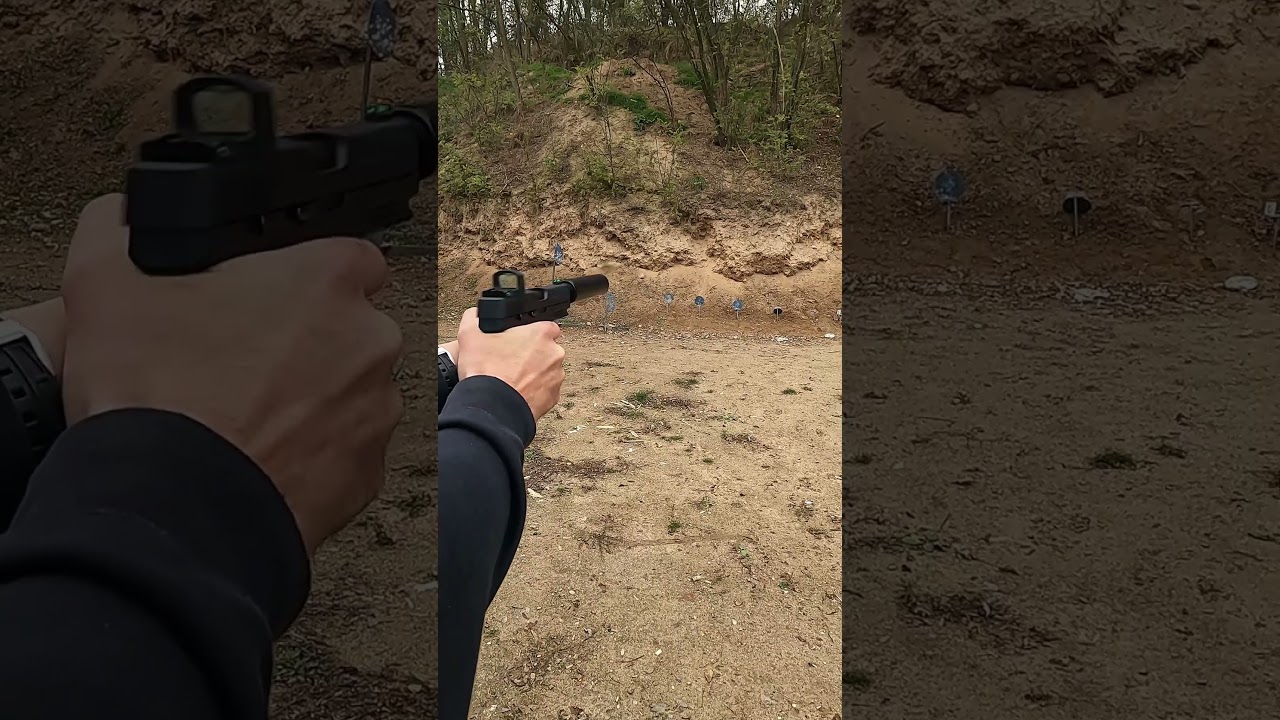 Silenced p322/ fire test
