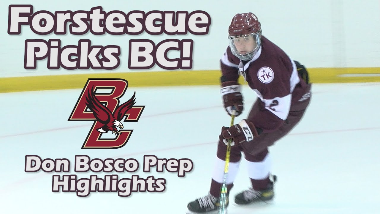 Drew Fortescue | Boston College Hockey Commit | Don Bosco Prep Highlights