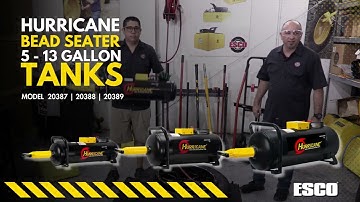 ESCO Hurricane™ Bead Seating Tanks (Models 20387, 20388, 20389)