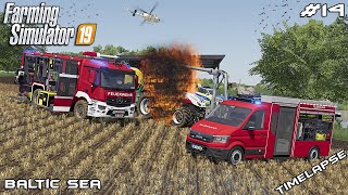 Spreading slurry gone wrong *FIRE* | Animals on Baltic Sea | Farming Simulator 19 | Episode 14