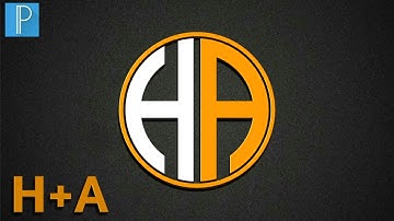 A H Logo Design Pixellab | a h logo editing | how to create professional logo | 《vandy graphics》