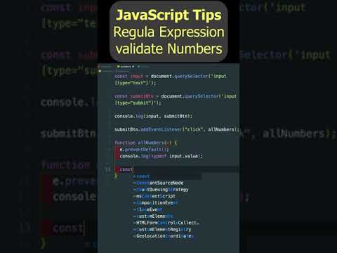 JavaScript tips for