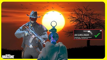 Becoming the fastest gun in Warzone... (JAK GUNSLINGER UNLOCK GUIDE)