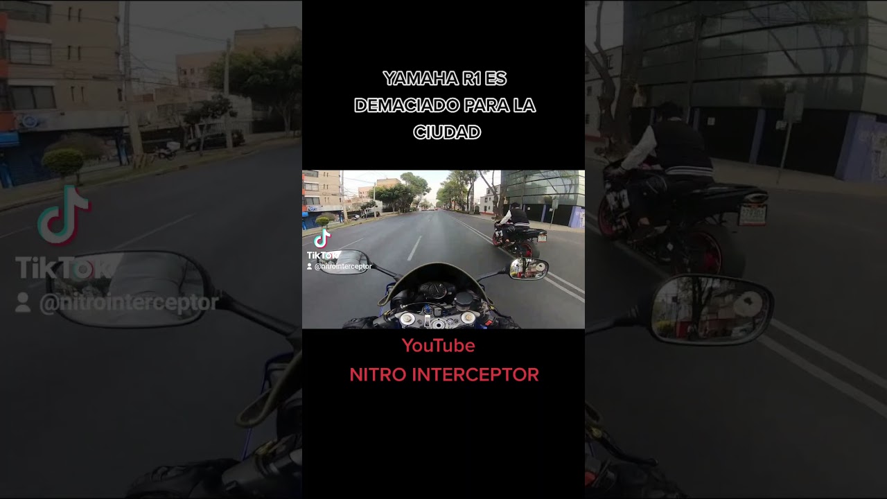 YAMAHA R1 SI TIENES UNA MOTO DE VERDAD GÓZALA PERO EN UN AMBIENTE CONTROLADO.