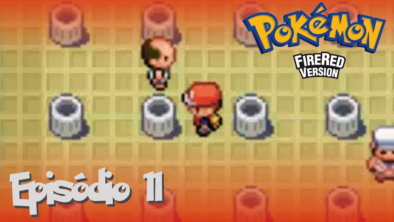 Pokémon Fire Red - Episódio 11 - O exército das lixeiras 