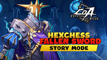 Crystal of Atlan Hexchess Finale - The Fallen Sword