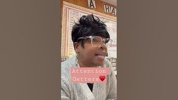 Attention Getters | Simple and to the point.