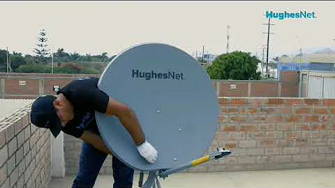 Como instalar uma antena HughesNet?