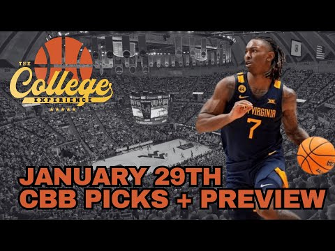 College Basketball Picks - Wednesday, January 29th | The College Experience: Basketball
